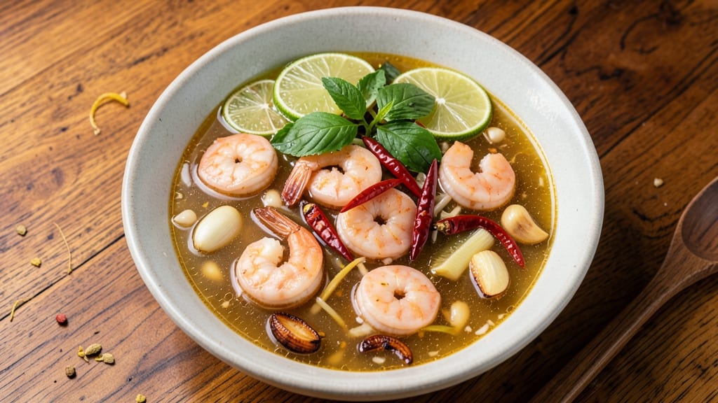 Authentic Tom Yum Goong Soup Recipe: Lemongrass-Kissed Spice That Sizzles