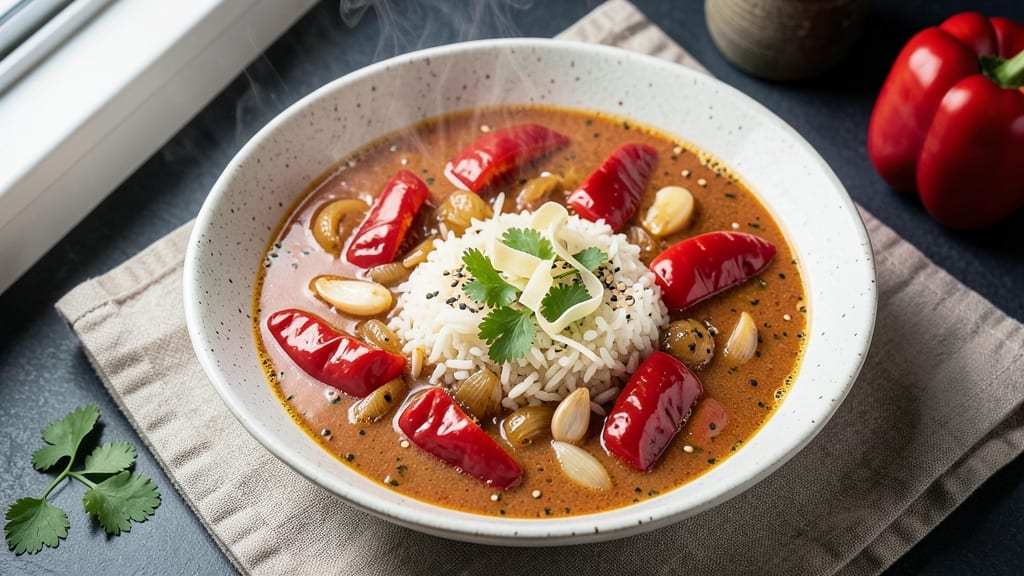 Bell Pepper Soup With Rice Recipe: Savory Rice Stir-Fry Fusion