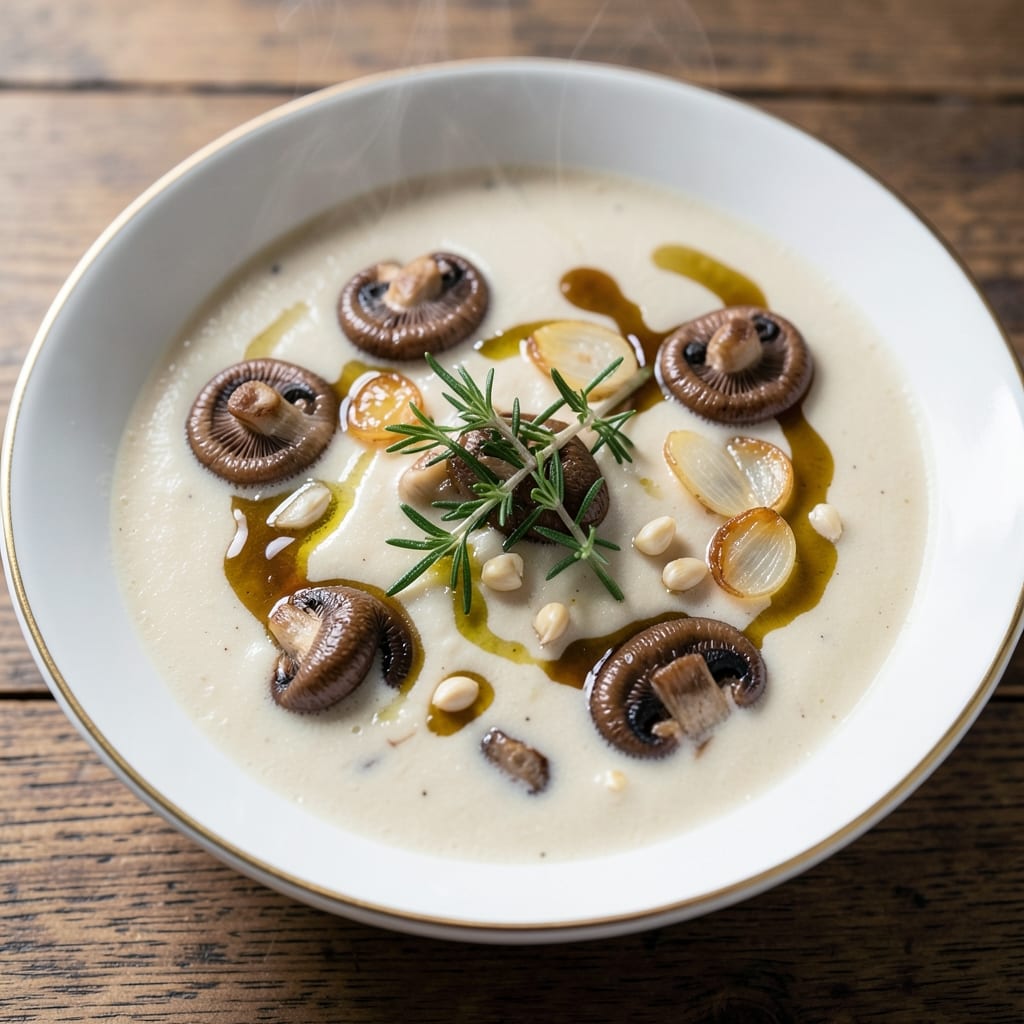 5-Star Mushroom Soup Recipe: Earthy Depth With Toasted Thyme Crunch