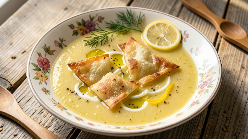 Authentic Greek Lemon Soup Recipe: Bright Citrus Zest With Crispy Phyllo Crunch