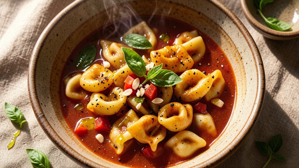 Best Tortellini Soup Recipe Ever: Cheesy Pillows in Rich Tomato-Basil Broth
