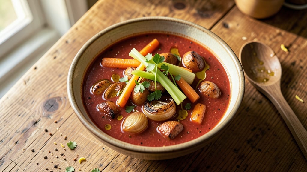 Best Roasted Soup Recipe: Deep Caramelized Vegetables and Rich Broth Harmony