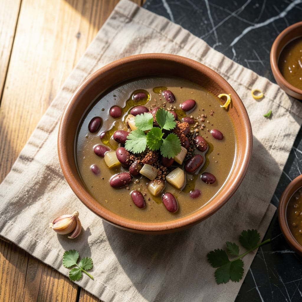 15-Minute Black Bean Soup Recipe: Creamy Cumin and Lime Zing