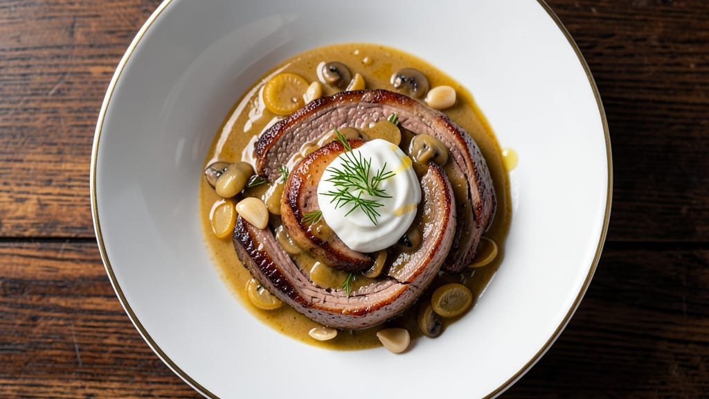 Beef Stroganoff Recipe With Cream of Mushroom Soup and Sour Cream: Velvety Sauce That Rivals Your Favorite Restaurant
