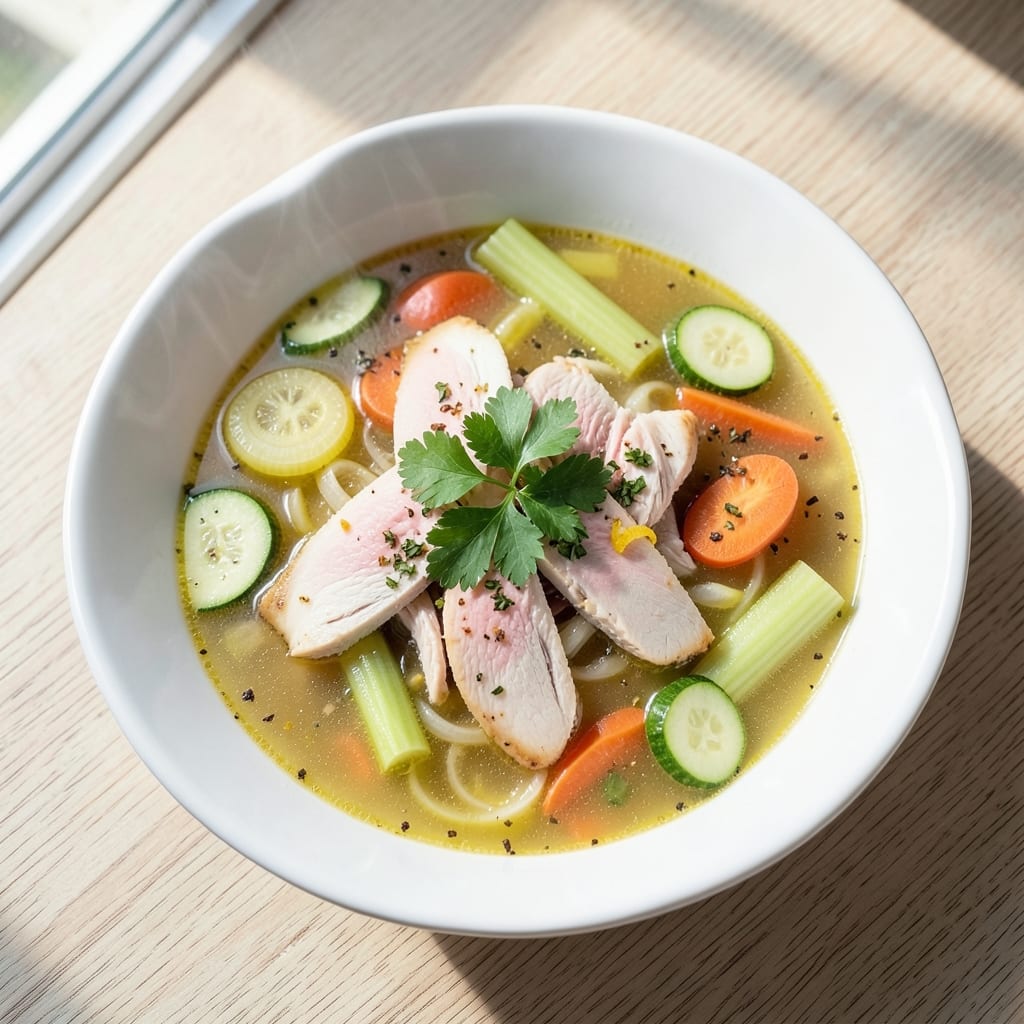 17-Day Diet Chicken Vegetable Soup Recipe: High-Protein, Low-Calorie Cleansing Elixir