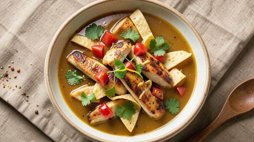 Bartaco Chicken Tortilla Soup Recipe: Crispy Tortilla Strips and Zesty Lime-Loaded Broth