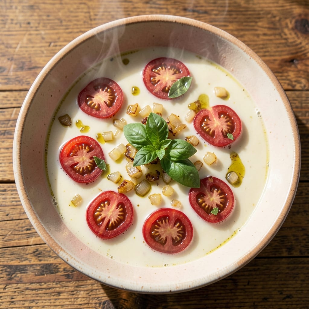 Air Fryer Tomato Soup Recipe with Fresh Tomatoes: Bright Acidic Zing Without Heavy Cream