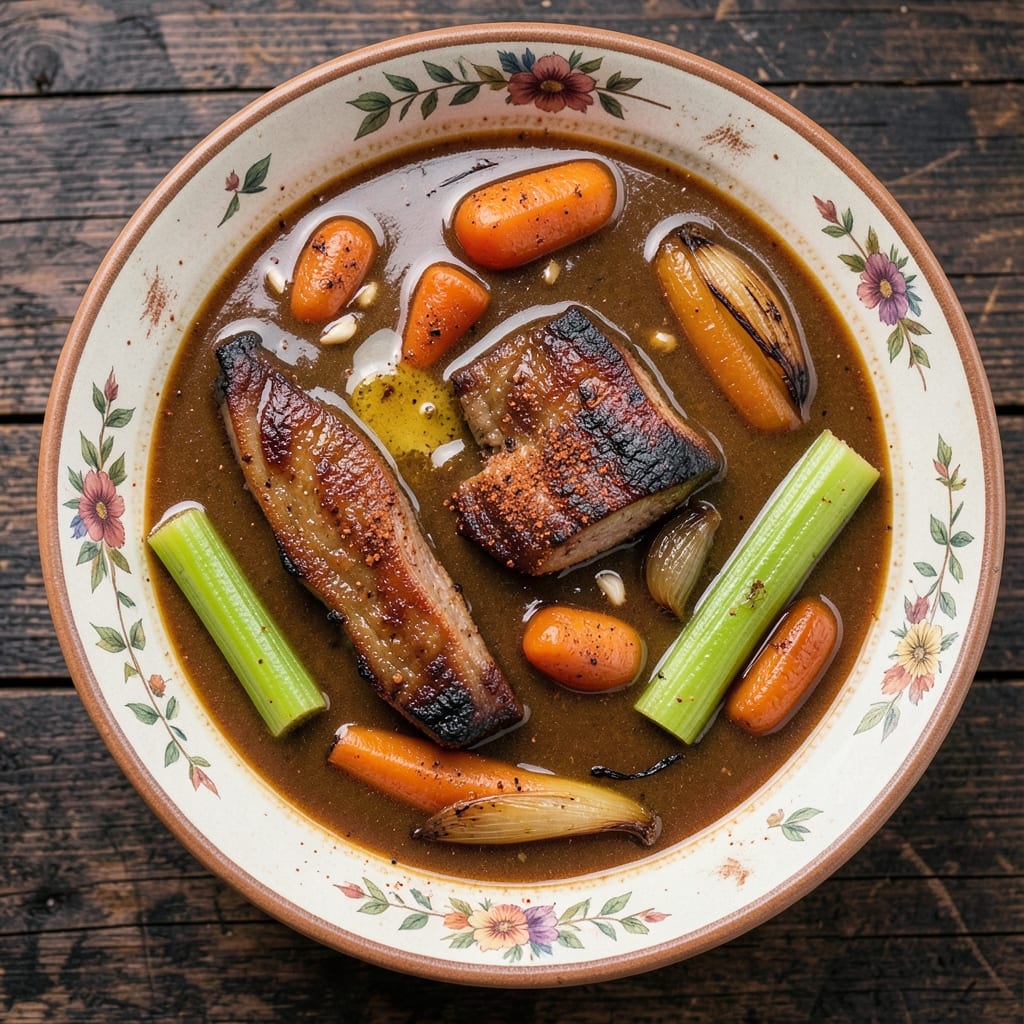 African American Oxtail Soup Recipe: Collagen-Rich Broth from Slow-Cooked Bones