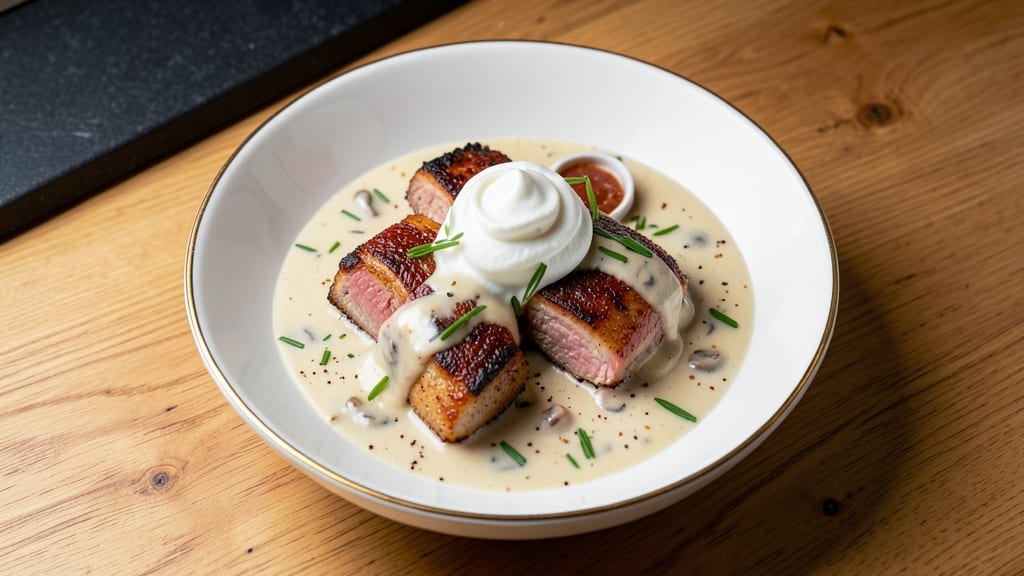Oven Baked Pork Chops With Cream of Mushroom Soup Recipe: Creamy-Sauced Crispy Edges