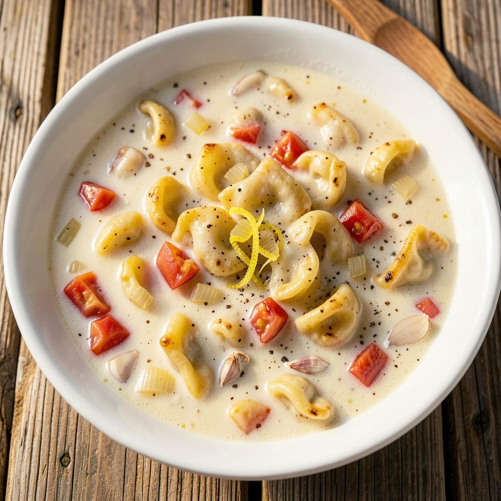 Aldi Tortellini Soup Recipe: Cheesy Creamy One-Pot Comfort