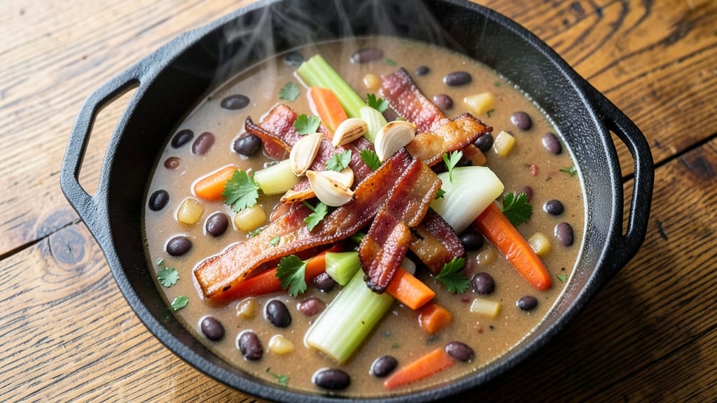 Pioneer Woman Bean and Bacon Soup Recipe: Smoky Bacon Crunch and Hearty Bean Depth